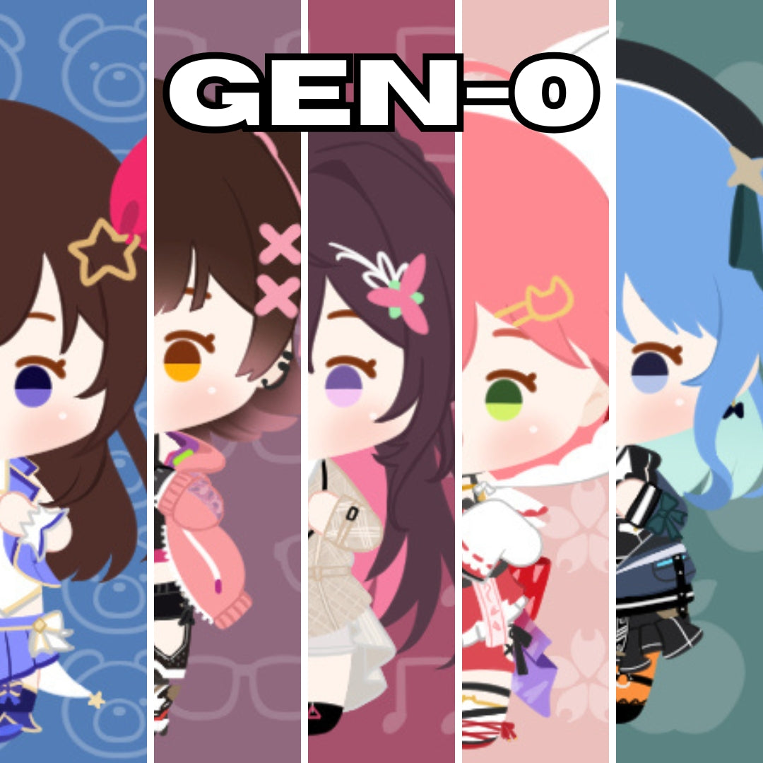 Hololive 鍵帽 0期生